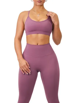 Lunar Sports Bra (Mulberry Purple)