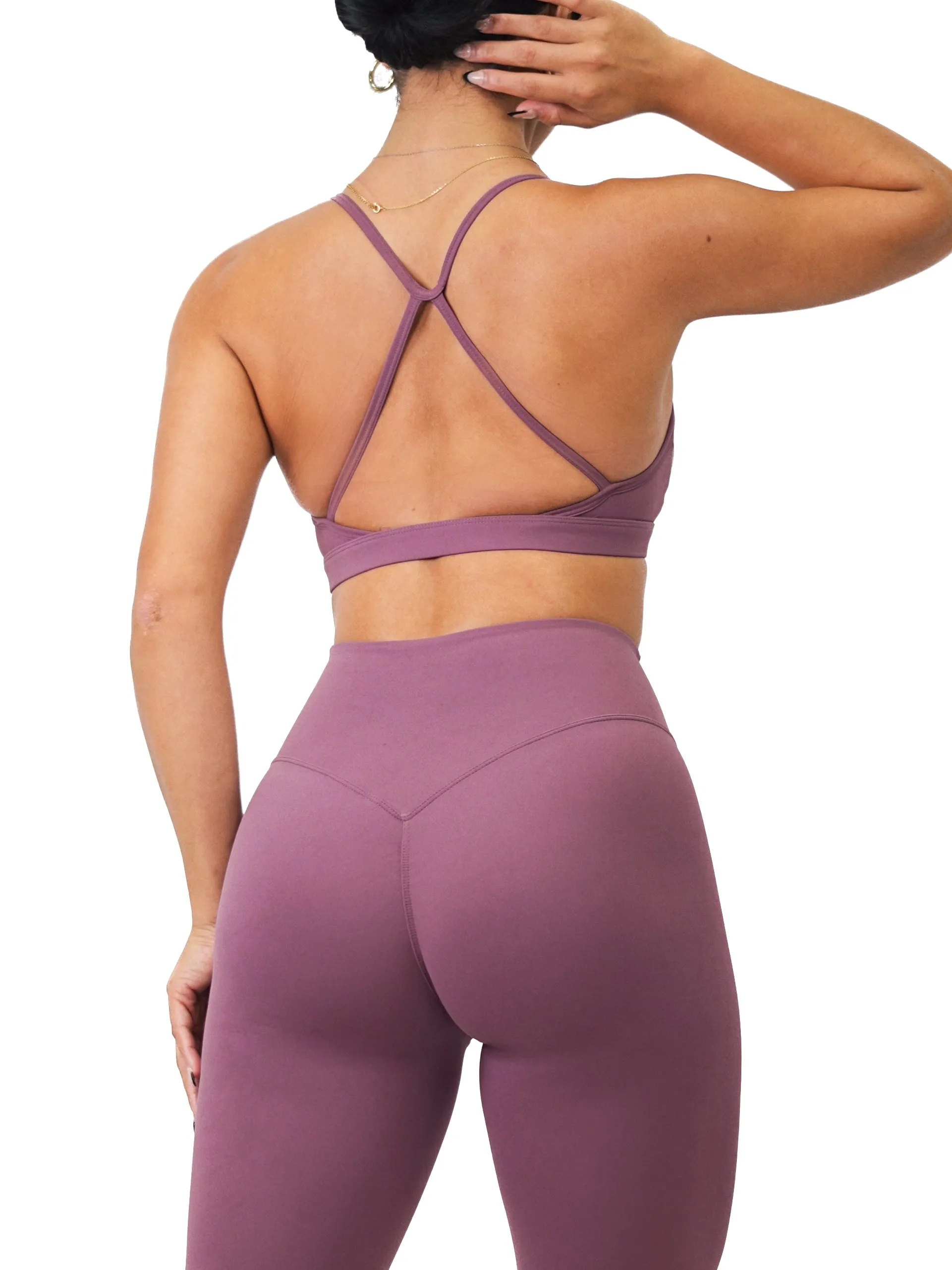 Lunar Sports Bra (Mulberry Purple)