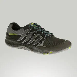MERRELL Men's All Out Fuse Trail Running Shoes Black/Lime