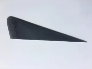 PACIFIC VIBRATIONS Bonzer Surfboard Runners (2) - Glass ON Solid Glass Color Smoke