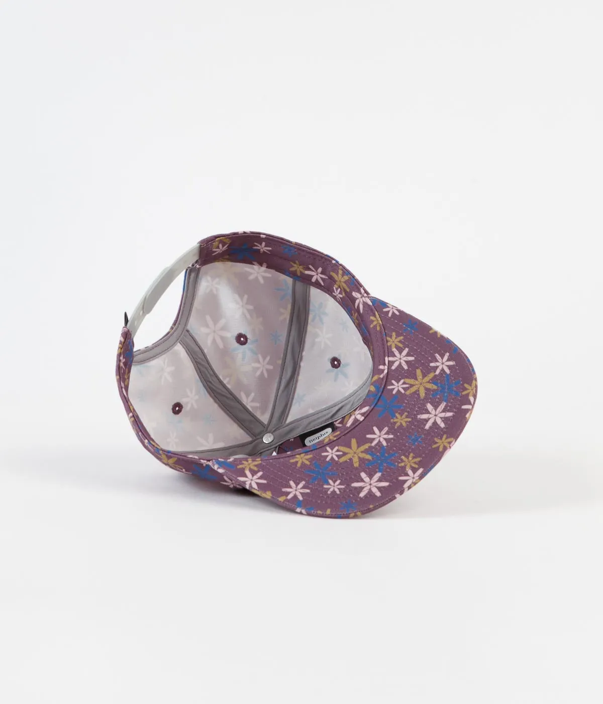Patagonia Boardshort Label Funfarer Cap - Fish Flowers Small: Hyssop Purple