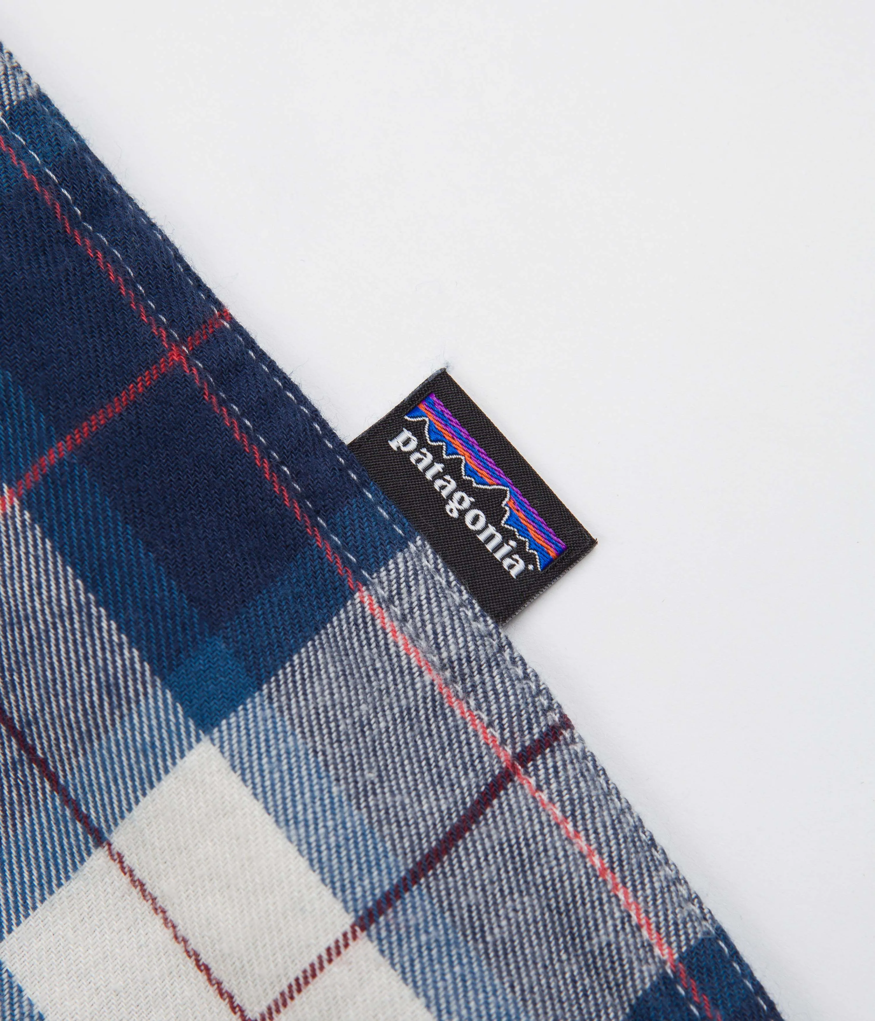 Patagonia Cotton In Conversion Fjord Flannel Shirt - Beach Plaid: Tidepool Blue