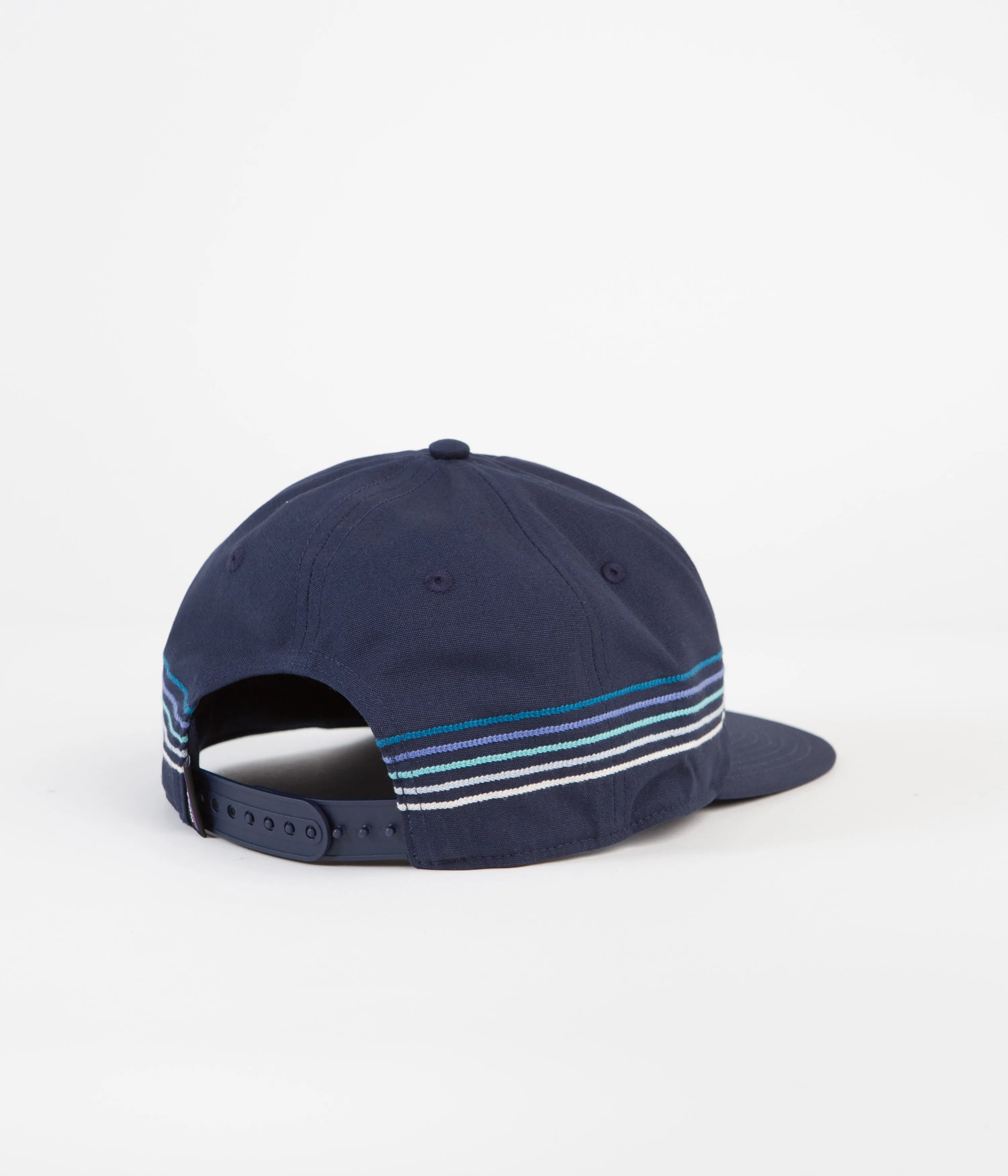 Patagonia Line Logo Ridge Stripe Funfarer Cap - New Navy