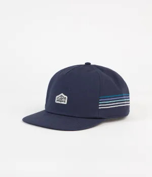 Patagonia Line Logo Ridge Stripe Funfarer Cap - New Navy