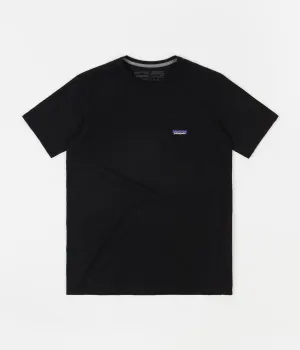 Patagonia P-6 Label Pocket Responsibili-Tee T-Shirt - Black