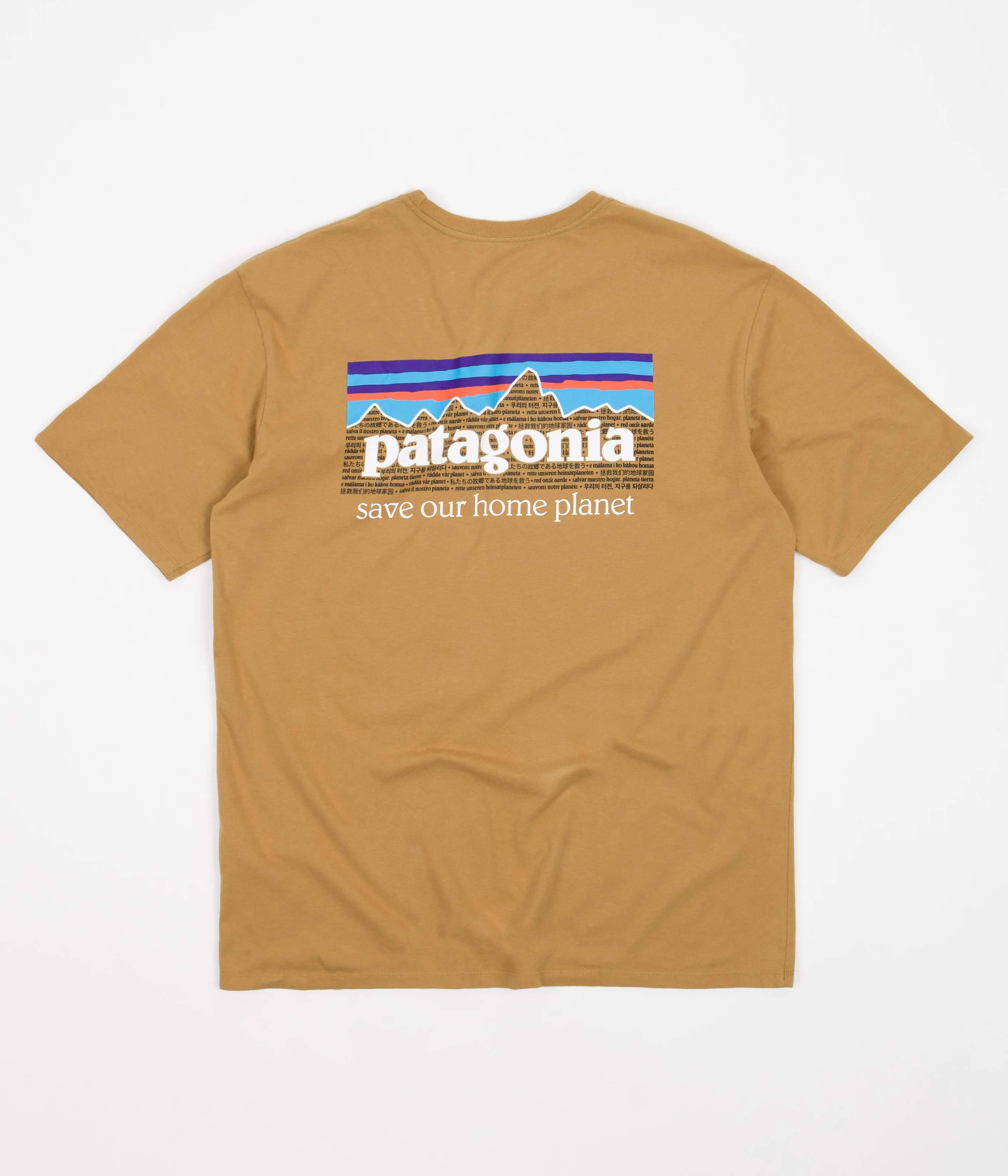 Patagonia P-6 Mission Organic T-Shirt - Oaks Brown