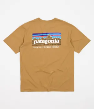 Patagonia P-6 Mission Organic T-Shirt - Oaks Brown