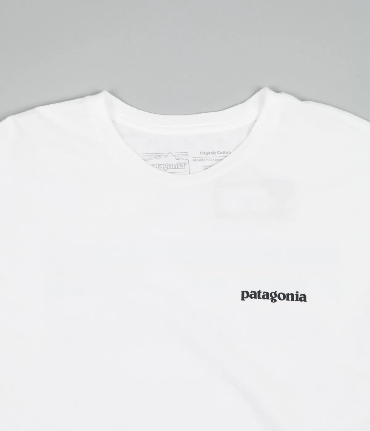 Patagonia P-6 Mission Organic T-Shirt - White