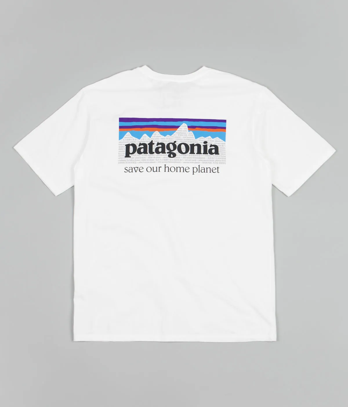 Patagonia P-6 Mission Organic T-Shirt - White