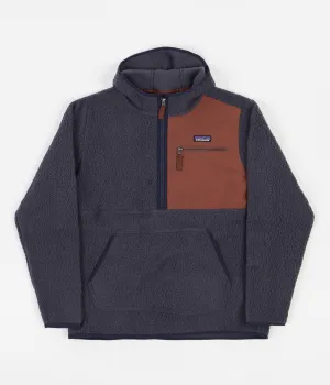 Patagonia Retro Pile Pullover Fleece - Smolder Blue