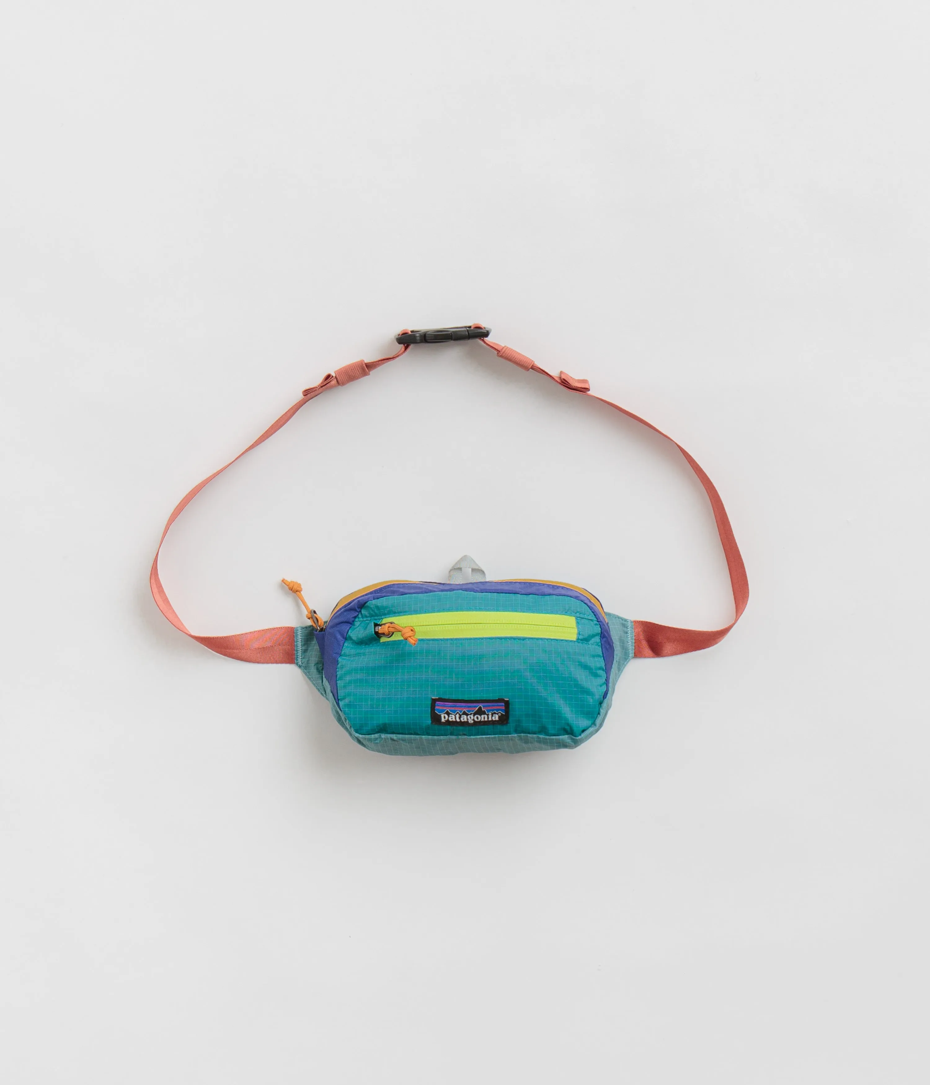 Patagonia Ultralight Black Hole Mini Hip Pack - Patchwork: Subtidal Blue