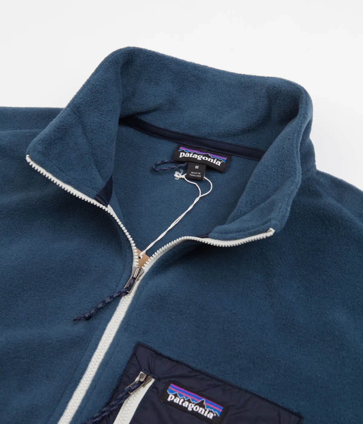 Patagonia Womens Microdini 1/2 Zip Fleece - Tidepool Blue