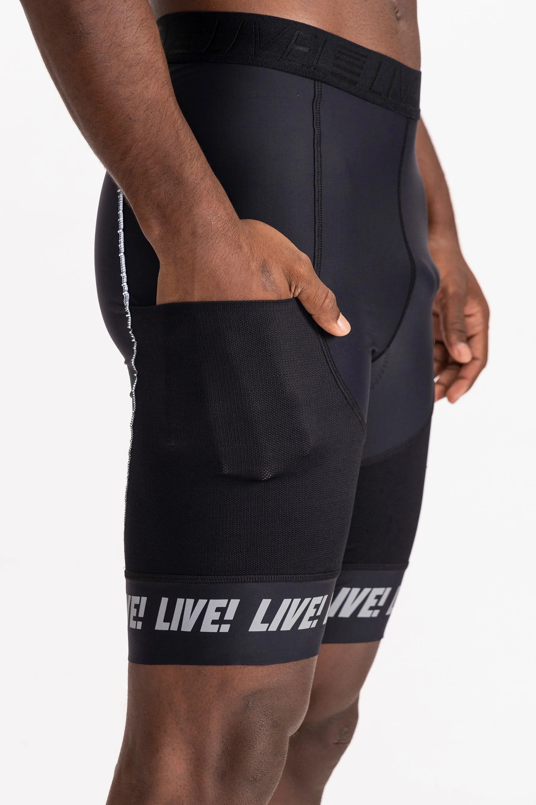 Pro Bike Men Radius Padded Fit Bermuda