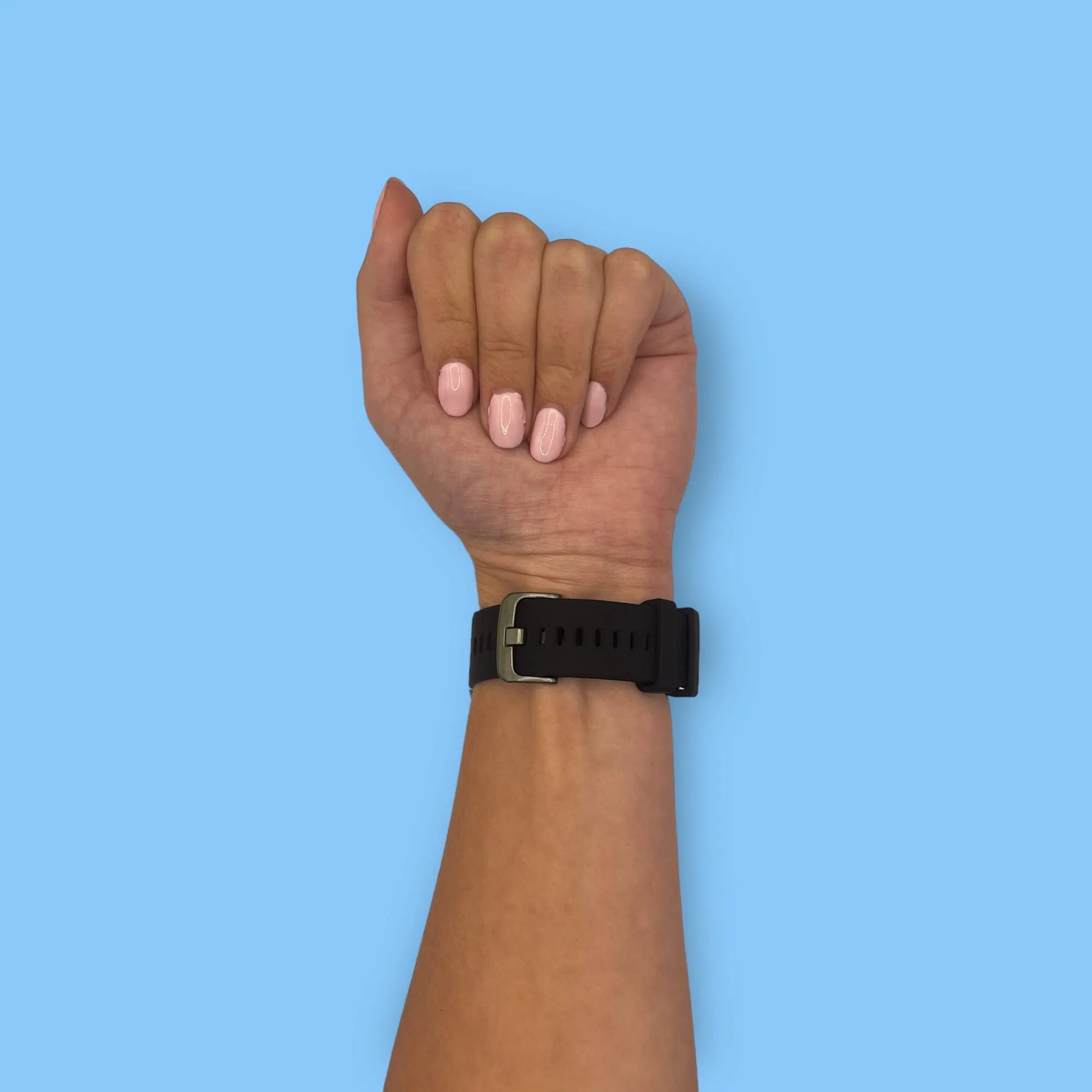 Replacement Silicone Watch Straps Compatible with the Vivoactive 4s