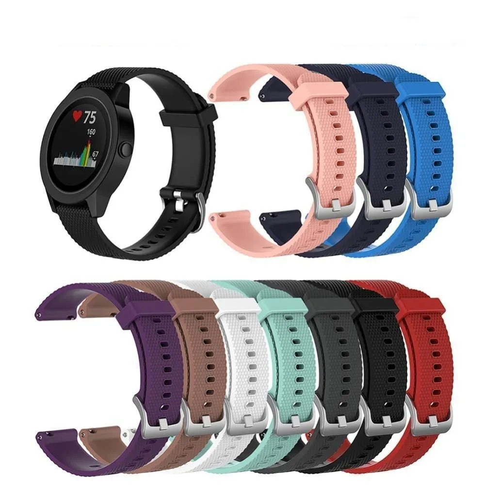 Replacement Silicone Watch Straps Compatible with the Vivoactive 4s