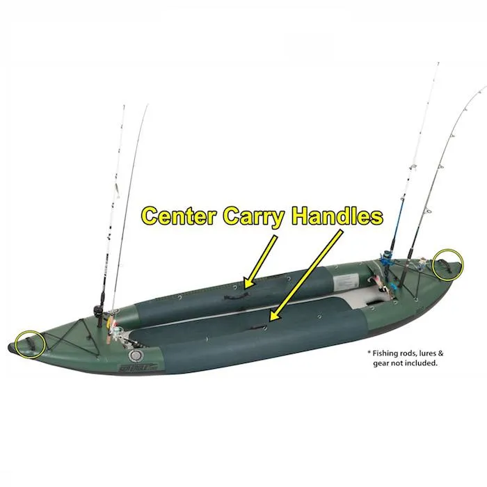 Sea Eagle 385fta FastTrack Angler Inflatable Fishing Kayak