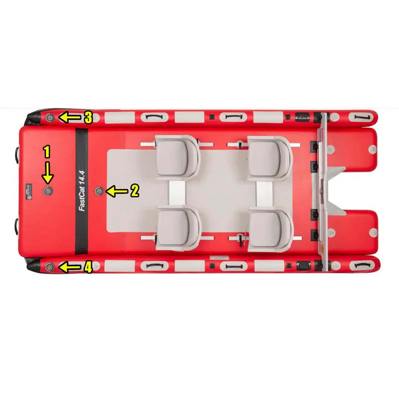 Sea Eagle FastCat 14 Inflatable Boat