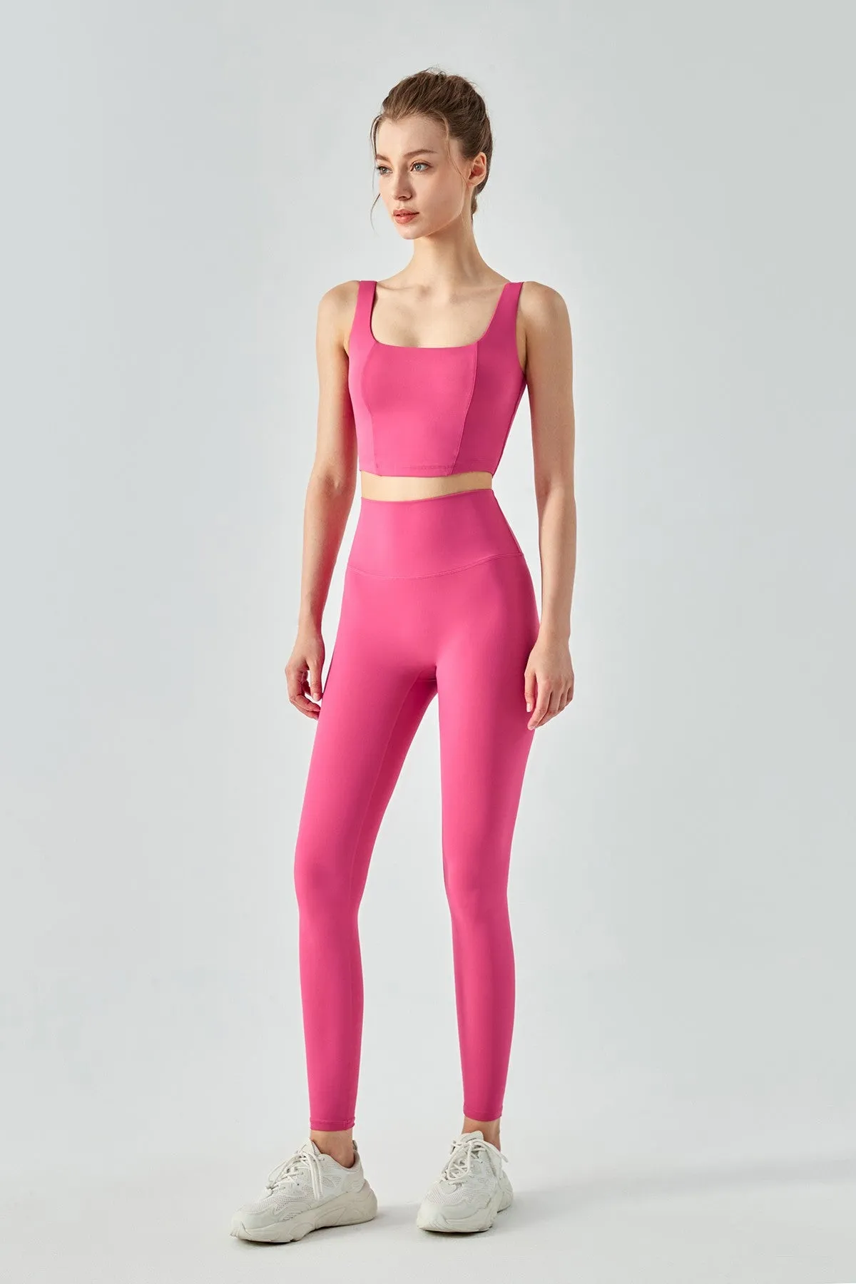 Seamed Crop Corset Top