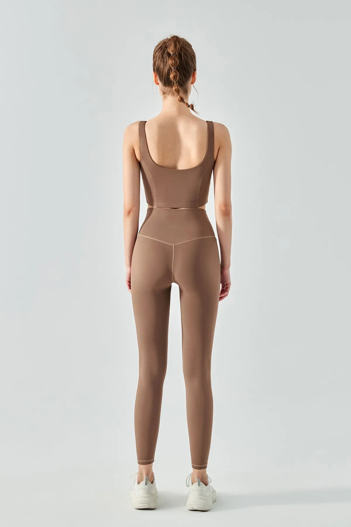 Seamed Crop Corset Top