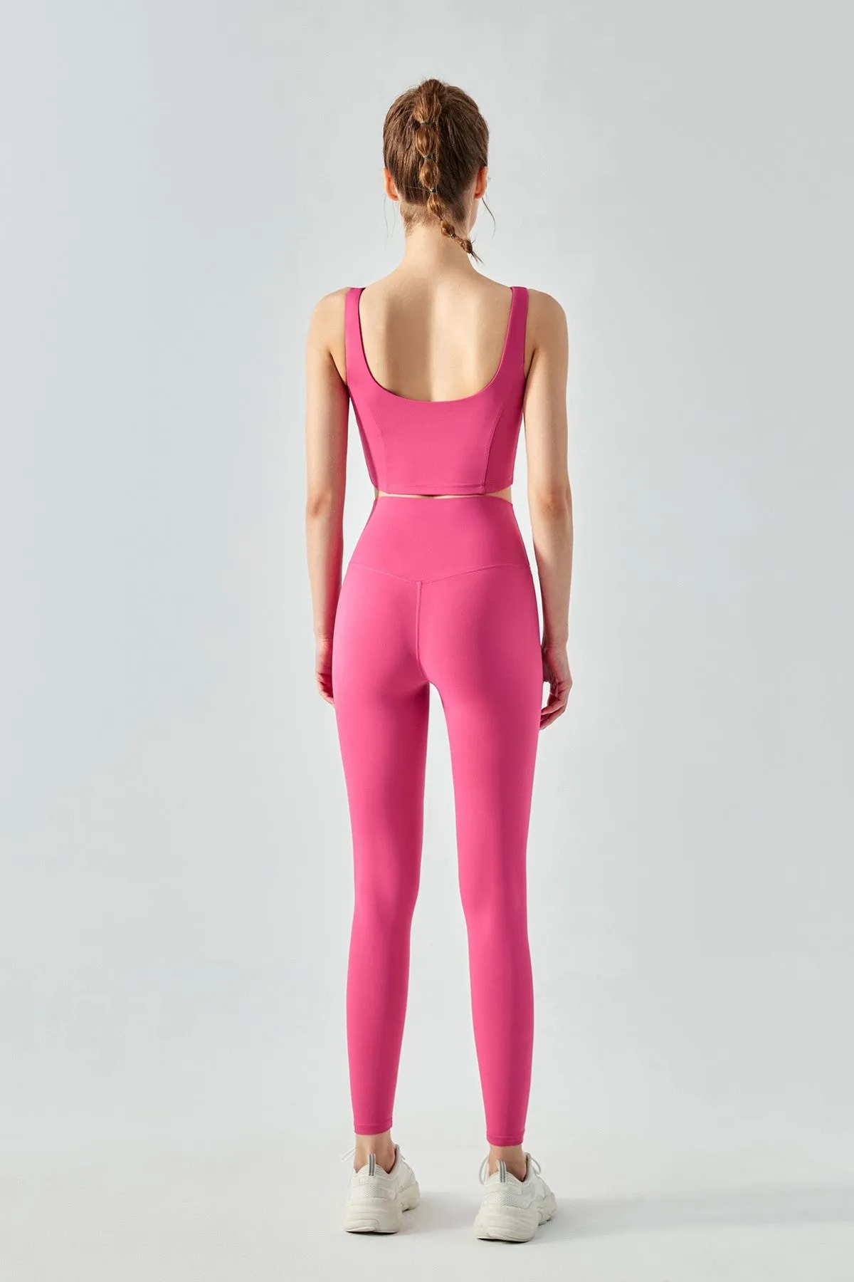 Seamed Crop Corset Top