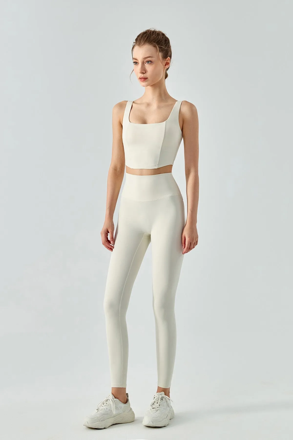 Seamed Crop Corset Top