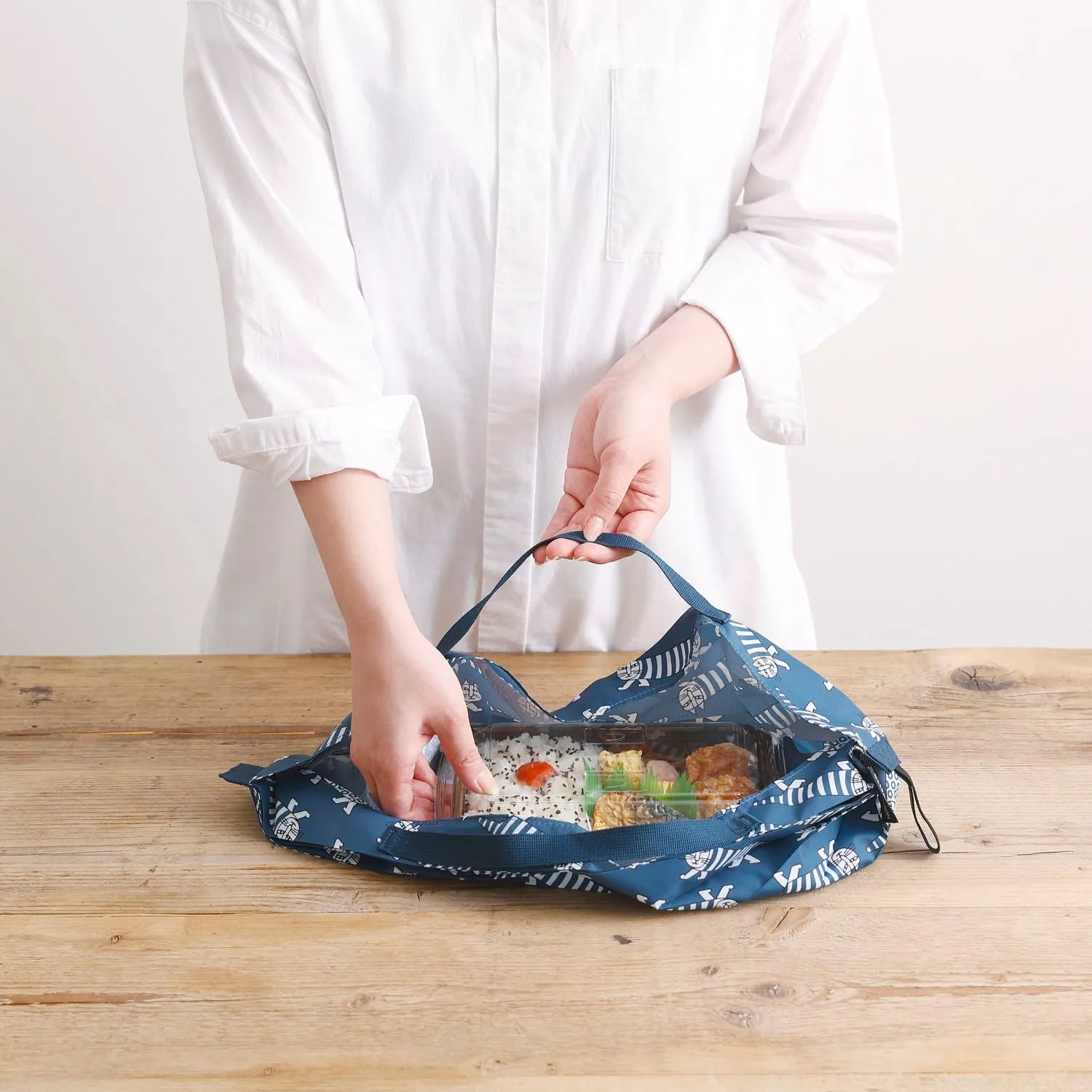 Shupatto X Lisa Larson Foldable Tote Small