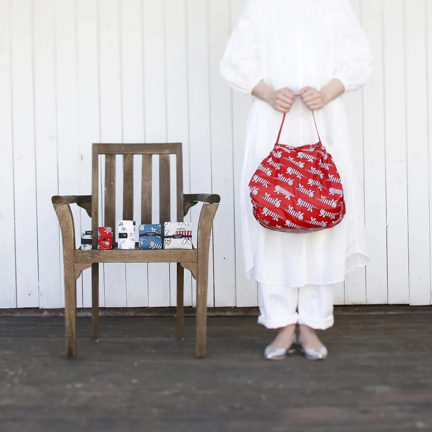 Shupatto X Lisa Larson Foldable Tote Small