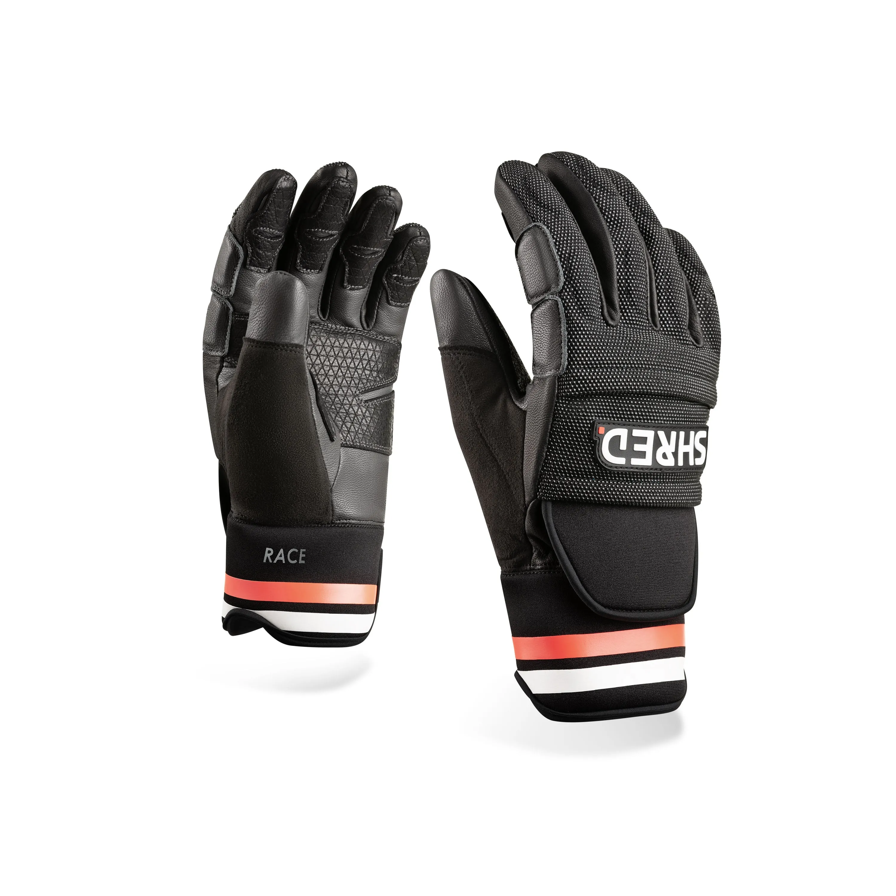 SKI RACE PROTECTIVE GLOVES