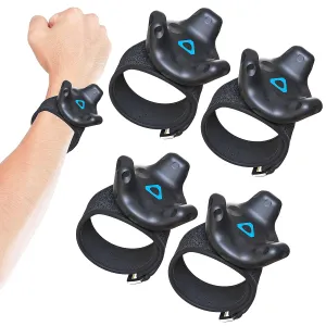 Skywin VR Tracker Straps for HTC, Vive Tracker Straps, Adjustable Tracker Straps, VR Full Body Tracking, Tracking in Virtual Reality, 4 Hand Strap (Trackers Not Incl)