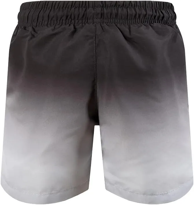 SNOW DREAMS Boys Swim Trunks Quick Dry Swim Shorts Lightweight Bathing Suits Side Pocket