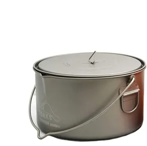 Toaks Titanium Pot With Bail Handle