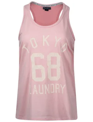Tokyo Laundry Bianca Pink vest top