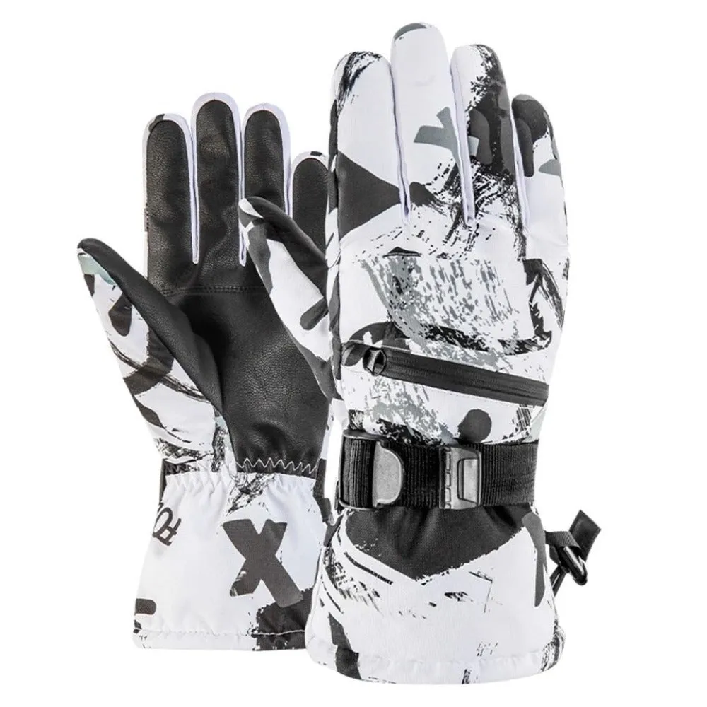 Touch screen ski ultralight waterproof winter warm gloves
