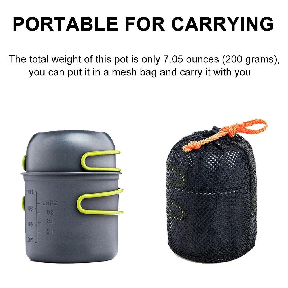 Widesea Ultralight Camping Cooking Utensils High-Quality Aluminium