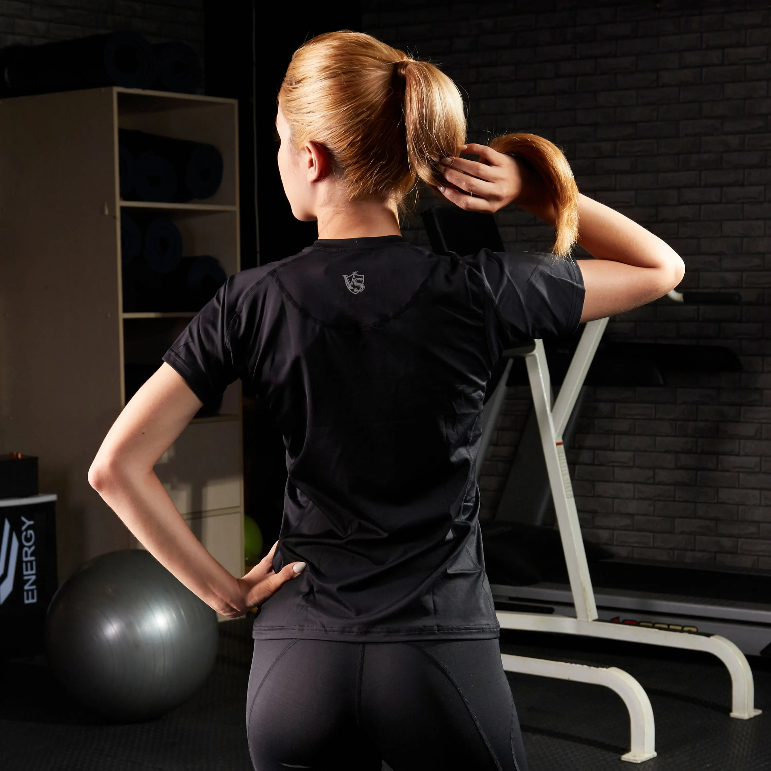 Women Compression Recovery Short Sleeve Shirt